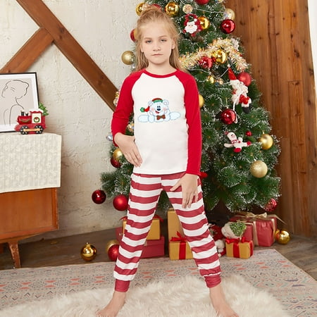 Tfalo Christmas Pajamas For Family Parent-Child Warm Christmas Suit Striped Stitching Home Clothes Pajamas Long-Sleeved Trousers Two-Piece Set(Kids)
Tfalo Christmas Pajamas For Family Parent-Child Warm Christmas Suit Striped Stitching Home Clothes Pajamas Long-Sleeved Trousers Two-Piece Set(Kids)