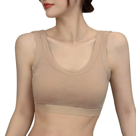 Wiueurtly Women Seamless Bra Brief Set Double Shoulder Straps Underwear Soft Padded Tops Ladies Underwear Bralette Sports Bra Body Compression Women
Wiueurtly Women Seamless Bra Brief Set Double Shoulder Straps Underwear Soft Padded Tops Ladies Underwear Bralette Sports Bra Body Compression Women