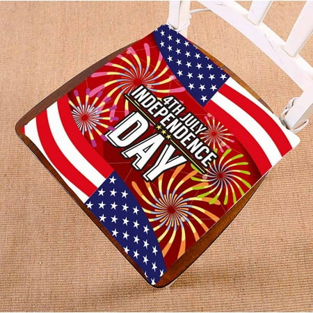 PKQWTM Independence Day Banner Chair Pads Chair Mat Seat Cushion Chair Cushion Floor Cushion Size 20x20 inches
PKQWTM Independence Day Banner Chair Pads Chair Mat Seat Cushion Chair Cushion Floor Cushion Size 20x20 inches