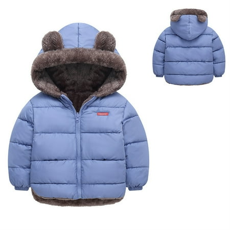 1-6T Toddler Kids Fleece Coats Little Boys Girls Hooded Warm Thicken Jackets Zip up Outerwear
1-6T Toddler Kids Fleece Coats Little Boys Girls Hooded Warm Thicken Jackets Zip up Outerwear