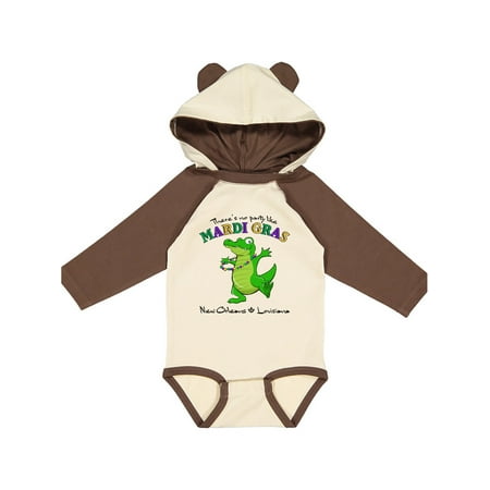 Inktastic There s No Party Like Mardi Gras-alligator Gift Baby Boy or Baby Girl Long Sleeve Bodysuit
Inktastic There s No Party Like Mardi Gras-alligator Gift Baby Boy or Baby Girl Long Sleeve Bodysuit