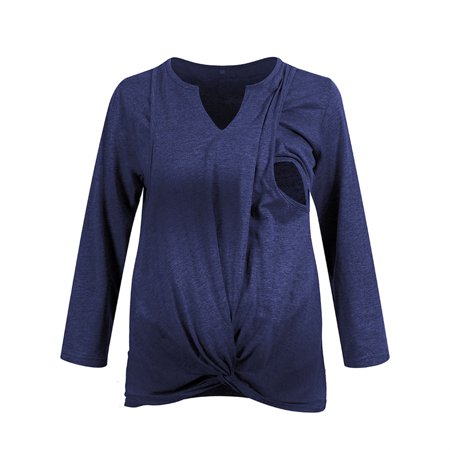 SHENGXINY Nursing Clothes For Women Breastfeeding Autumn Maternity Clothes Casual Solid Long Sleeve V-neck Pregnant Tops Front Pregnancy Shirt
SHENGXINY Nursing Clothes For Women Breastfeeding Autumn Maternity Clothes Casual Solid Long Sleeve V-neck Pregnant Tops Front Pregnancy Shirt