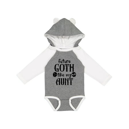 Inktastic Future Goth Like my Aunt with Skulls Gift Baby Boy or Baby Girl Long Sleeve Bodysuit
Inktastic Future Goth Like my Aunt with Skulls Gift Baby Boy or Baby Girl Long Sleeve Bodysuit