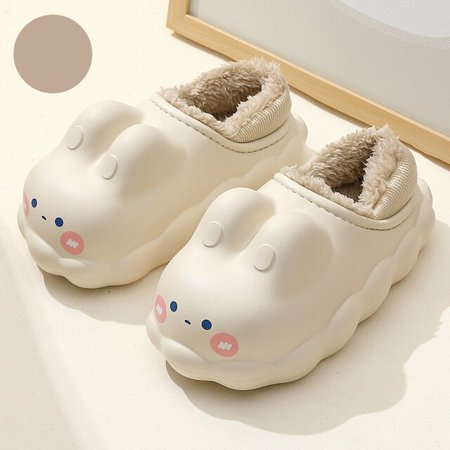 CoCopeanut Winter Waterproof Fur Warm Thick Bottom Women Slippers Fluffy Stylish Indoor Outdoor Plush Slippers Snow Boots Non Slip Shoes
CoCopeanut Winter Waterproof Fur Warm Thick Bottom Women Slippers Fluffy Stylish Indoor Outdoor Plush Slippers Snow Boots Non Slip Shoes