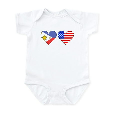 CafePress - Filipino American Hearts Body Suit - Baby Light Bodysuit Size Newborn - 24 Months
CafePress - Filipino American Hearts Body Suit - Baby Light Bodysuit Size Newborn - 24 Months