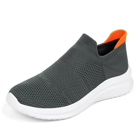 Men Walking Shoes Sports Outdoor Mesh Flats Lightweight Non-slip Women Breathable Sneakers Black Soft Loafers (Grey 42)
Men Walking Shoes Sports Outdoor Mesh Flats Lightweight Non-slip Women Breathable Sneakers Black Soft Loafers (Grey 42)