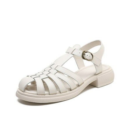 Summer Sandals Women Low Heel Platform Shoes Soft Comfortable Casual Beach Round Toe Student Sandals Ladies
Summer Sandals Women Low Heel Platform Shoes Soft Comfortable Casual Beach Round Toe Student Sandals Ladies