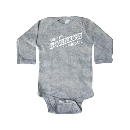 Inktastic Fantasy Footbal Commish in White Text Gift Baby Boy or Baby Girl Long Sleeve Bodysuit
Inktastic Fantasy Footbal Commish in White Text Gift Baby Boy or Baby Girl Long Sleeve Bodysuit