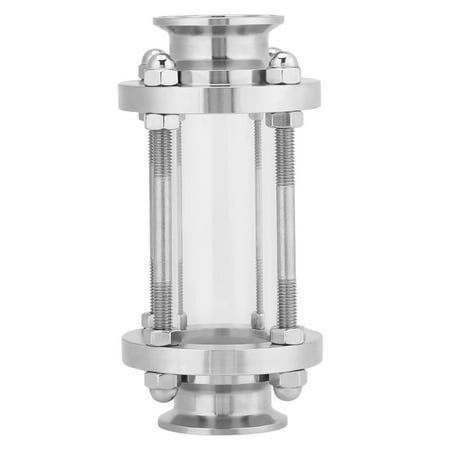 Ymiko Stainless Steel Sanitary Glass Sanitary Glass Temperature: 0~250℃ For Liquid High Purity Applications