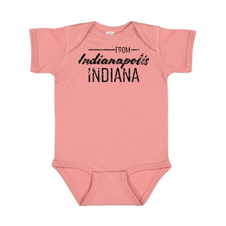 Inktastic From Indianapolis Indiana in Black Distressed Text Gift Baby Boy or Baby Girl Bodysuit
Inktastic From Indianapolis Indiana in Black Distressed Text Gift Baby Boy or Baby Girl Bodysuit