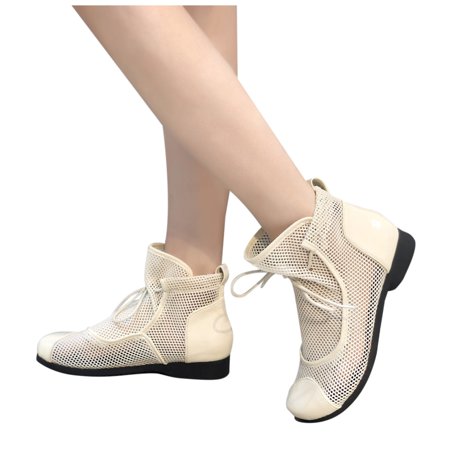 Aayomet Womens Sandals Ladies Low-Top Round Mesh Breathable Toe Lace-up Fashion Size Large Women s sandals White 6.5
Aayomet Womens Sandals Ladies Low-Top Round Mesh Breathable Toe Lace-up Fashion Size Large Women s sandals White 6.5