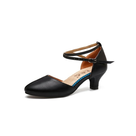 SIMANLAN Ladies Dancing Shoes Social Latin Shoe Tango Sandals Women s Cross Ankle Strap Dress Pumps Womens Ballroom Black 5.5CM 8
SIMANLAN Ladies Dancing Shoes Social Latin Shoe Tango Sandals Women s Cross Ankle Strap Dress Pumps Womens Ballroom Black 5.5CM 8