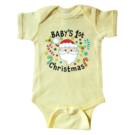 Inktastic Baby s 1st Christmas Santa with Candy Canes Gift Baby Boy or Baby Girl Bodysuit
Inktastic Baby s 1st Christmas Santa with Candy Canes Gift Baby Boy or Baby Girl Bodysuit