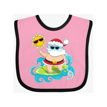 Inktastic Surfing Santa Gift Baby Boy or Baby Girl Bib 
Inktastic Surfing Santa Gift Baby Boy or Baby Girl Bib