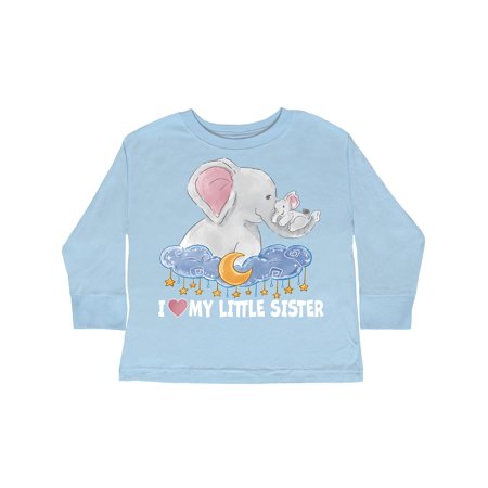Inktastic I Love My Little Sister Cute Elephants with Moon and Stars Gift Toddler Boy or Toddler Girl Long Sleeve T-Shirt
Inktastic I Love My Little Sister Cute Elephants with Moon and Stars Gift Toddler Boy or Toddler Girl Long Sleeve T-Shirt