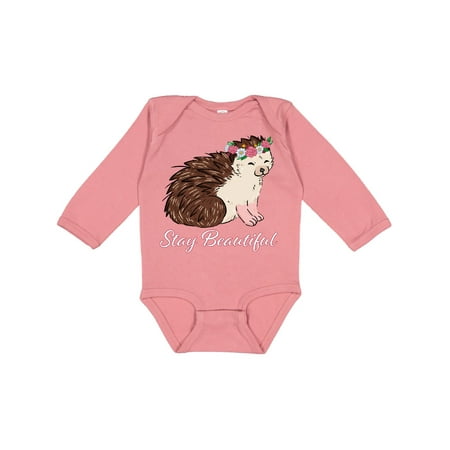 Inktastic Stay Beautiful Flower Crown Hedgehog Gift Baby Boy or Baby Girl Long Sleeve Bodysuit
Inktastic Stay Beautiful Flower Crown Hedgehog Gift Baby Boy or Baby Girl Long Sleeve Bodysuit