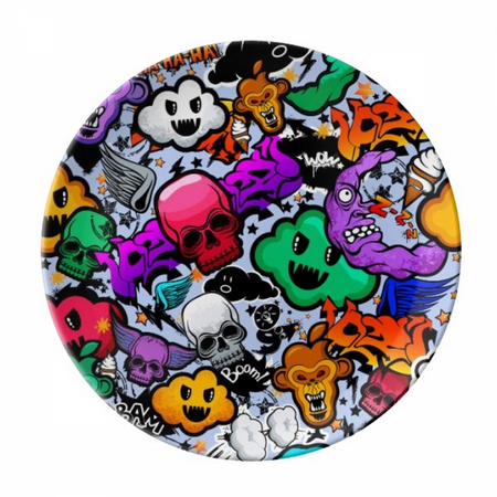 Graffiti Street Culture Colorful l Plate Decorative Porcelain Salver Tableware Dinner Dish
Graffiti Street Culture Colorful l Plate Decorative Porcelain Salver Tableware Dinner Dish