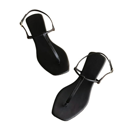 Ritualay Womens Flat Sandal Summer Sandals Clip Toe Thongs Non-Slip Comfy Casual Shoe Party Pool Ankle Strap Beach Shoes Black 7
Ritualay Womens Flat Sandal Summer Sandals Clip Toe Thongs Non-Slip Comfy Casual Shoe Party Pool Ankle Strap Beach Shoes Black 7