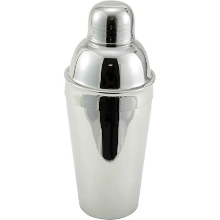 Stainless Steel 3-Piece Cocktail Shaker Set 16-Ounce