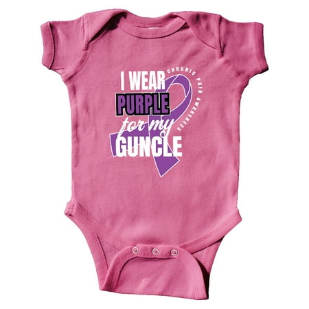 Inktastic Chronic Pain I Wear Purple For My Guncle Gift Baby Boy or Baby Girl Bodysuit
Inktastic Chronic Pain I Wear Purple For My Guncle Gift Baby Boy or Baby Girl Bodysuit