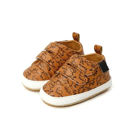 Suanret Infants Leather Shoes Baby Girls Boys Walking Shoes Anti-Slip Solid Color Spring Fall Sneaker Brown Pattern 0-6 Months
Suanret Infants Leather Shoes Baby Girls Boys Walking Shoes Anti-Slip Solid Color Spring Fall Sneaker Brown Pattern 0-6 Months