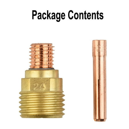 BAMILL Collet Body Gas Lens TIG Small Welding Torch TIG WP9 20 25 1.0/1.6/2.4/3.2mm
BAMILL Collet Body Gas Lens TIG Small Welding Torch TIG WP9 20 25 1.0/1.6/2.4/3.2mm