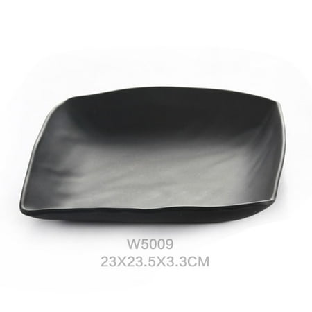 1pc Pure Black Plastic Irregular Plate Dish BBQ Picnic Plates Dipping Sauce Dishes Serving Tray Restaurant Kitchen Tableware
1pc Pure Black Plastic Irregular Plate Dish BBQ Picnic Plates Dipping Sauce Dishes Serving Tray Restaurant Kitchen Tableware