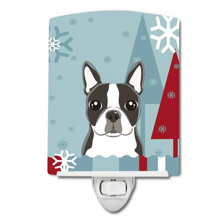 Caroline s Treasures BB1699CNL Winter Holiday Boston Terrier Ceramic Night Light 6x4x3 multicolor
Caroline s Treasures BB1699CNL Winter Holiday Boston Terrier Ceramic Night Light 6x4x3 multicolor