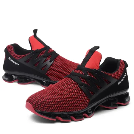 Men‘s Running Shoes Shock Absorption Breathable Lightweight Blade Type Shoes Athletic Footwear For Jogging Tennis Gym
Men‘s Running Shoes Shock Absorption Breathable Lightweight Blade Type Shoes Athletic Footwear For Jogging Tennis Gym