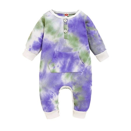 Dadaria Toddler Girl Fall Outfits 3M-18M Toddler Baby Boys Girls Long Sleeve Rainbow Tie-Dyed Romper Jumpsuit Purple 100 Toddler
Dadaria Toddler Girl Fall Outfits 3M-18M Toddler Baby Boys Girls Long Sleeve Rainbow Tie-Dyed Romper Jumpsuit Purple 100 Toddler