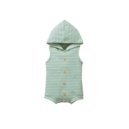 jaweiw Baby Girls Boys Stripe Print Jumpsuit Toddler Boy Girl Short Sleeve Short Pants Button Hooded Romper
jaweiw Baby Girls Boys Stripe Print Jumpsuit Toddler Boy Girl Short Sleeve Short Pants Button Hooded Romper