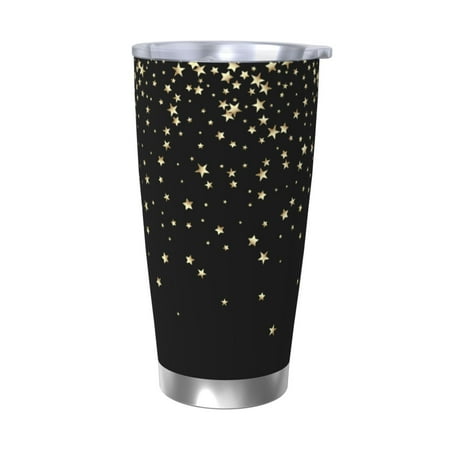 Gaeub Star Silver Glitter Print 20-Ounce Stainless Steel Car Cup Tumblers Cups with Lids and Straw Coffee Cups for Adults Kids Home Car Office School Travel Party-Without Straw
Gaeub Star Silver Glitter Print 20-Ounce Stainless Steel Car Cup Tumblers Cups with Lids and Straw Coffee Cups for Adults Kids Home Car Office School Travel Party-Without Straw