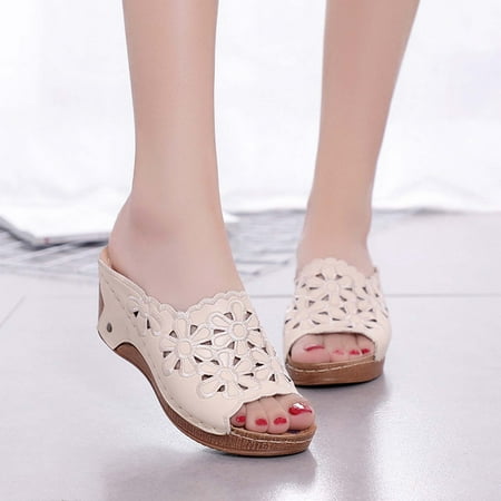 Lilgiuy Women s Platform Wedge Sandals Trendy Fish Mouth Slide Sandals Espadrilles Hollow Out Flower Peep Toe Slip on Slippers High Heels Outwear(Beige 6)
Lilgiuy Women s Platform Wedge Sandals Trendy Fish Mouth Slide Sandals Espadrilles Hollow Out Flower Peep Toe Slip on Slippers High Heels Outwear(Beige 6)