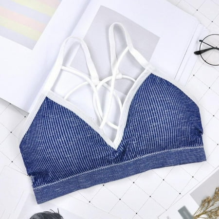 Xinhuaya Seamless Bras for Women Solid Color Cotton Thin Belt Beautiful Back Cross Sling Tube Top Sports Wrapped Chest Underwear
Xinhuaya Seamless Bras for Women Solid Color Cotton Thin Belt Beautiful Back Cross Sling Tube Top Sports Wrapped Chest Underwear