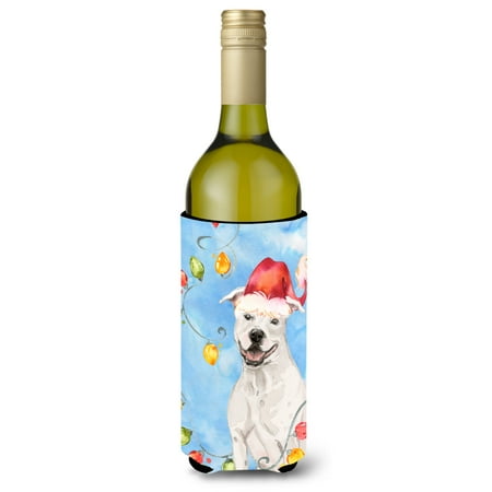 Carolines Treasures CK2503LITERK Christmas Lights White Staffie Bull Terrier Wine Bottle Beverage Insulator Hugger
Carolines Treasures CK2503LITERK Christmas Lights White Staffie Bull Terrier Wine Bottle Beverage Insulator Hugger