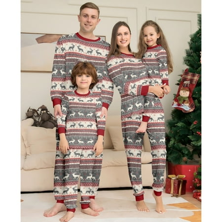 GYRATEDRE Family Christmas Pjs Matching Sets Holiday Jammies Sleepwear Christmas Pajamas for Family Mommy and Me Xmas Couples Outfits for 4-5Y Kid
GYRATEDRE Family Christmas Pjs Matching Sets Holiday Jammies Sleepwear Christmas Pajamas for Family Mommy and Me Xmas Couples Outfits for 4-5Y Kid