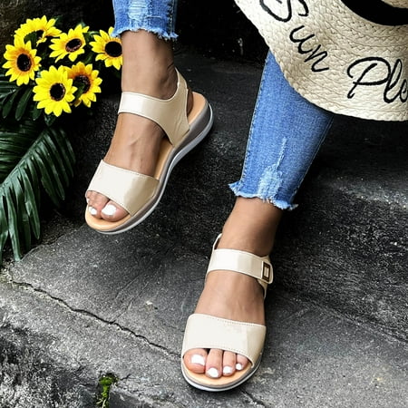 MIASHUI shoes for women Women Fish Mouth Shoes Fashion Wedge Sandal Middle Heel Flip-Flop Sandals Summer Casual Fashion Sandals
MIASHUI shoes for women Women Fish Mouth Shoes Fashion Wedge Sandal Middle Heel Flip-Flop Sandals Summer Casual Fashion Sandals