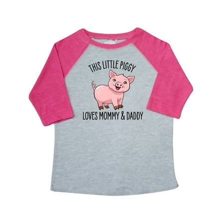 Inktastic This Little Piggy Loves Mommy and Daddy- cute Gift Toddler Boy or Toddler Girl T-Shirt
Inktastic This Little Piggy Loves Mommy and Daddy- cute Gift Toddler Boy or Toddler Girl T-Shirt