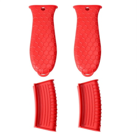 4 Pack Silicone Hot Handle Holders Cover Iron Handle Cover Pot Handle Holder Sleeve Heat Resistant -Red
4 Pack Silicone Hot Handle Holders Cover Iron Handle Cover Pot Handle Holder Sleeve Heat Resistant -Red
