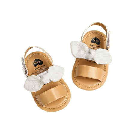 Bmnmsl Kids Prewalker Anti-Slip Sandals Baby Shoes For Girls White/Blue/Pink 
Bmnmsl Kids Prewalker Anti-Slip Sandals Baby Shoes For Girls White/Blue/Pink