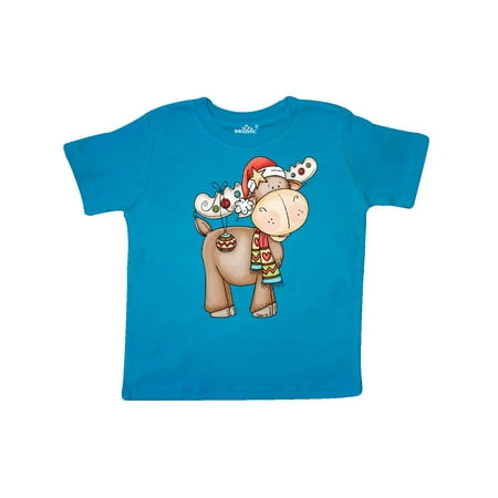 Inktastic Christmas Molly Moose Gift Toddler Boy or Toddler Girl T-Shirt