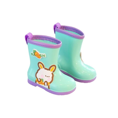 Rotosw Kids Waterproof Booties Cartoon Rain Boot Cotton Lining Rubber Boots Non-slip Wide Calf Mid-Calf Bootie Outdoor Round Toe Garden Shoes Green 12C
Rotosw Kids Waterproof Booties Cartoon Rain Boot Cotton Lining Rubber Boots Non-slip Wide Calf Mid-Calf Bootie Outdoor Round Toe Garden Shoes Green 12C
