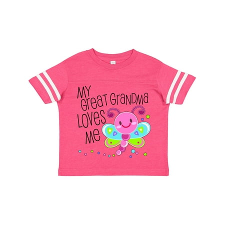 Inktastic My Great Grandma Loves Me- Cute Dragonfly Gift Toddler Boy or Toddler Girl T-Shirt
Inktastic My Great Grandma Loves Me- Cute Dragonfly Gift Toddler Boy or Toddler Girl T-Shirt