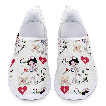 Nurse Shoes Summer Flats Loafers Women Shoes Mesh Sneakers Woman Flats Cartoon Doctor Hospital Sketch Print Slip On Footwear
Nurse Shoes Summer Flats Loafers Women Shoes Mesh Sneakers Woman Flats Cartoon Doctor Hospital Sketch Print Slip On Footwear