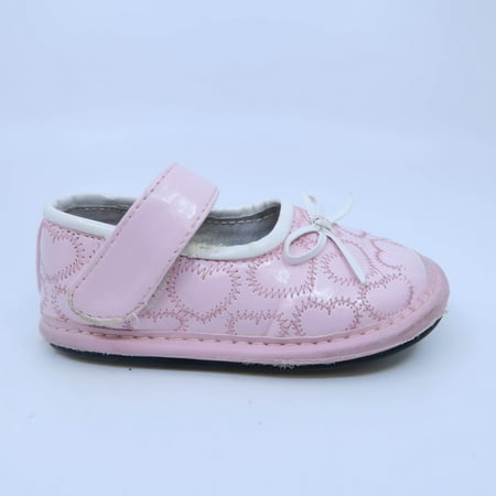 Pre-owned Jack & Lily Girls Light Pink Shoes size: 4 Infant