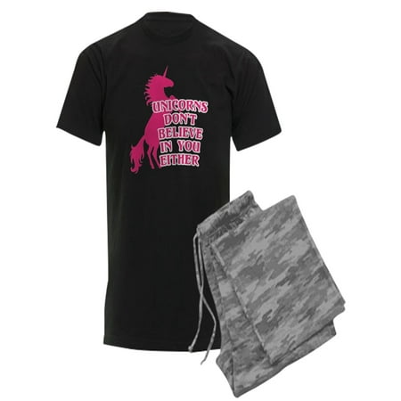 CafePress - Unicorns Don t Believe In You - Men s Dark Pajamas