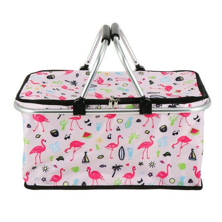 Picnic Insulation Basket Grocery Basket Folding Large Capacity Lunch Bag
Picnic Insulation Basket Grocery Basket Folding Large Capacity Lunch Bag