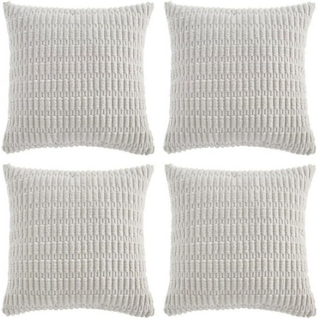 Fancy Homi 2 Packs Pure White Decorative Throw Pillow Covers 16x16 Inch for Living Room Couch Bed Rustic Modern Farmhouse Boho Home Decor Soft Plush Corduroy Cute Accent Square Cushion Case 16x16
Fancy Homi 2 Packs Pure White Decorative Throw Pillow Covers 16x16 Inch for Living Room Couch Bed Rustic Modern Farmhouse Boho Home Decor Soft Plush Corduroy Cute Accent Square Cushion Case 16x16