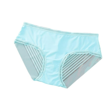 Qcmgmg Women s Briefs Low Waisted Seamless Panties L