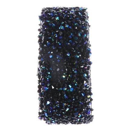 1 Yard Black and Blue Rhinestone Wedding Bridesmaid Dress Belt Adhesive Mesh Diamond Decorative Diamond Chain
1 Yard Black and Blue Rhinestone Wedding Bridesmaid Dress Belt Adhesive Mesh Diamond Decorative Diamond Chain